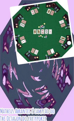 Octagon poker table top